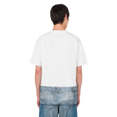 THE PRINTED ORGANIC COTTON JERSEY T-SHIRT